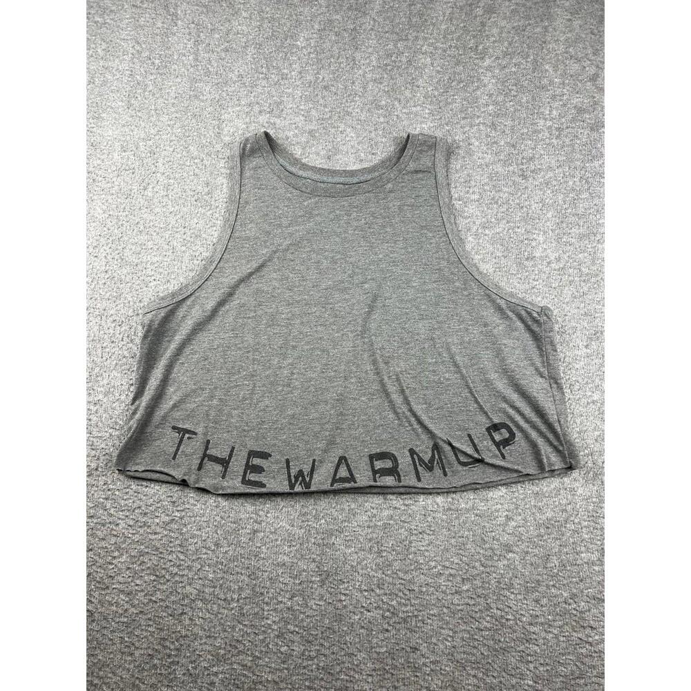 Jessica Simpson Gray Crop Tank Top Women's Size Medium